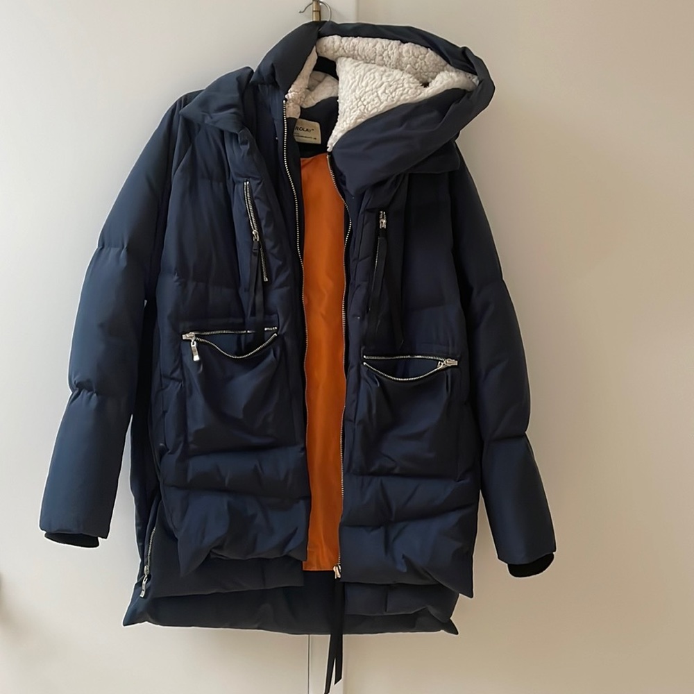 Orolay jacket Navy